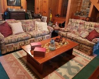 Southwestern Couches and Rug