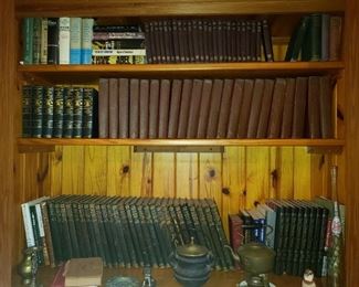 Large vintage and antique book collection