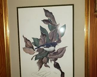 C. Ford Riley signed numbered framed print 
