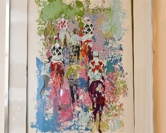 Lithograph by LeRoy Neiman. 79/300. Frame 27.5 x 37.5.  Opening 19 x 28. Was $1295, now $795. 