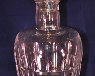 PRICE REDUCED!!  RARE!! STUNNING BACCARAT NADINE CRYSTAL 9" LIQUOR DECANTER WITH STOPPER. OUR PRICE $425.00. A SECOND ONE IS AVAILABLE HOWEVER HAS A CHIP ON THE STOPPERS INTERIOR. AS IS DECANTER IS PRICE AT $250.00  