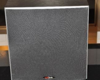PRICED REDUCED!!  POLK AUDIO BLACK SUBWOOFER PSW10. OUR PRICE $75.00