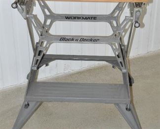 VINTAGE BLACK AND DECKER WORKMATE WORKBENCH.  OUR PRICE $50.00