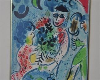 UP CLOSE VERSION OF THIS WONDERFUL UNSIGNED MARC CHAGALL