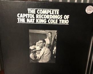 NEW!!  THE COMPLETE CAPITAL RECORDING OF THE NAT KING COLE TRIO. 18 CDS. OUR PRICE $300.00