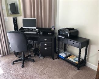 Desk & chair(not computer)