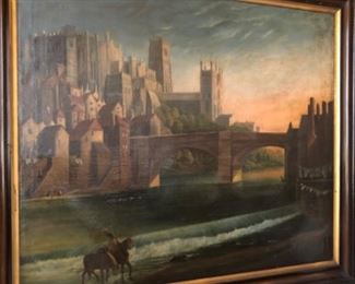 Large 19th Century English Landscape 