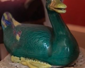 Porcelain duck