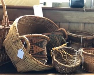 Variety of baskets