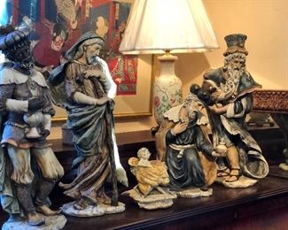 Nativity pieces