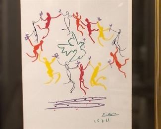 Picasso lithograph