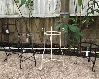 Metal plant stands