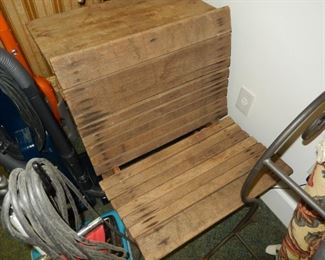 Primitive school desk