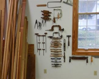 Hand drills; wood; veneer