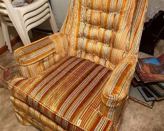 Matching velour chairs, both excellent condition