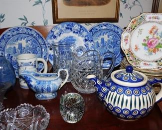 Blue China, Dresden Plates, Historical Blue, Waterford...