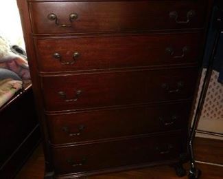 Several pieces of better vintage mahogany furniture !