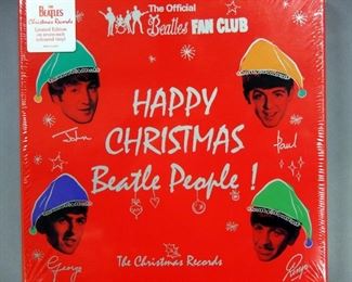 The Beatles Official Fan Club Christmas Records, Limited Edition Colored 7" Vinyl Box Set, Sealed, New