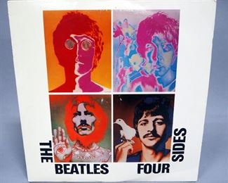 The Beatles Four Sides, 2 x LP, Eva Records, Unofficial Release, NM Vinyl