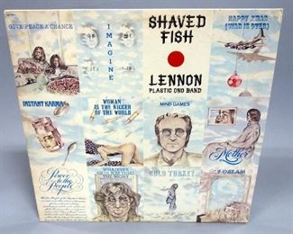 John Lennon Shaved Fish, Imagine, Mind Games, NM Vinyl, Qty 3