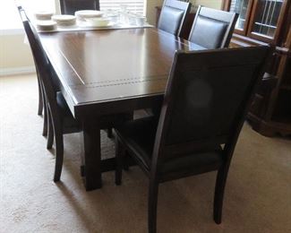 Ashley Furniture extension dining table and 6 chairs - sale pending