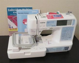 Brother sewing embroidery machine