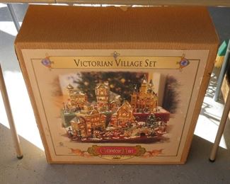 Christmas Victorian Village set