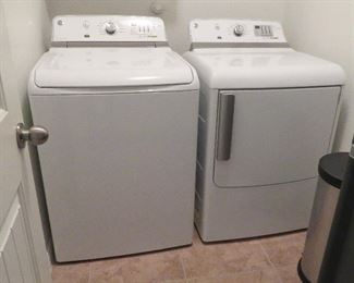 GE washer and dryer