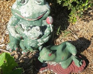 Garden frogs