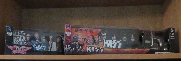 Aerosmith and Kiss trucks