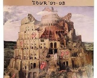 Lot 059
Rolling Stones: Tour Poster - Bridges to Babylon - Columbus OH - 1997