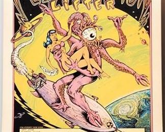 Lot 066
Rare: EMEK - POSSUM DIXON - 1996 ORIGINAL SILKSCREEN CONCERT POSTER