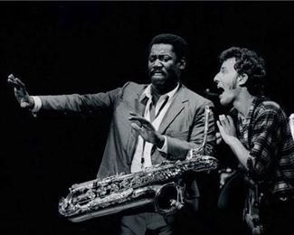 Lot 078
Bruce Springsteen & Clarence Clemons - Photograph by Anastasia Pantsios