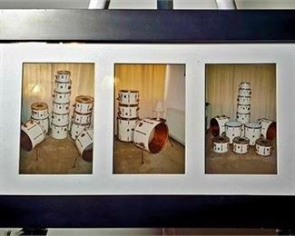 Lot 101
Zak Starkey photos of Keith Moon's Premier White Drums