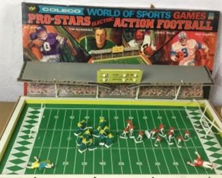 VINTAGE PRO-STARS ELECTRIC ACTION FOOTBALL