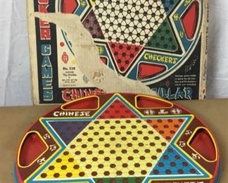 VINTAGE CHINESE CHECKERS