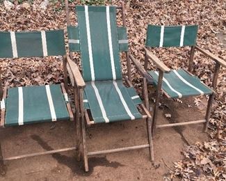 VINTAGE PATIO CHAIRS