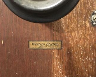 ANTIQUE WESTERN ELECTRIC PHONE
