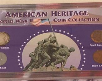 AMERICAN HERITAGE WWII COIN COLLECTION