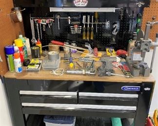 AND MORE TOOLS AND A SWEET KOBALT WORKBENCH