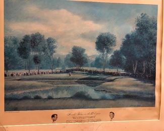 Print, “Arnold Palmer on the 12th green, Cherry Hills, Denver Colorado”