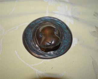 Bronze Signed Paper Weight
