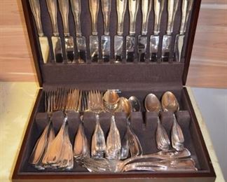 Silver-plate Flatware set