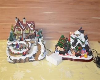 Light up and moving Christmas