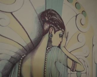 Mary Vicker's "All About Love" Limited Edition Print Signed Art and numbered