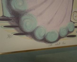 Mary Vicker's "All About Love" Limited Edition Print Signed Art and numbered