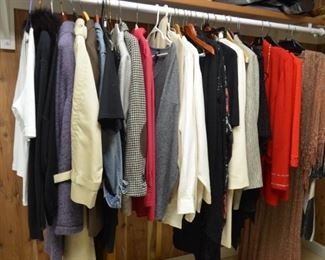 Designer Clothing--Dana Buchman, Eileen Fisher, St. John etc...