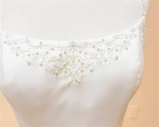 Paloma Blanca Size 10 White Bridal Gown