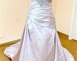 Impression Bridal Size 12 Light Lilac Color Wedding Event Gown