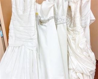 Fabulous Five - Lot of Designer Sample Bridal Gowns